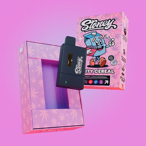 STONEY 3500mg Vape Pod THC - Sabores Exclusivos - Pod Descartável THC - SATIVA - INDICA - HYBRID