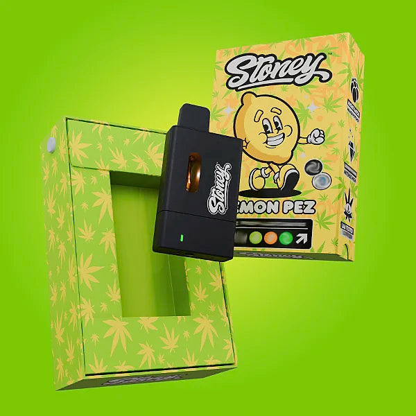 STONEY 3500mg Vape Pod THC - Sabores Exclusivos - Pod Descartável THC - SATIVA - INDICA - HYBRID