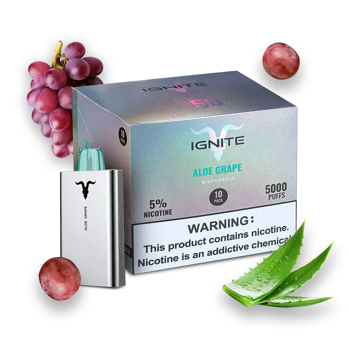 CAIXA COM 10 UNIDADES - IGNITE 5 MIL PUFFS! 🔥