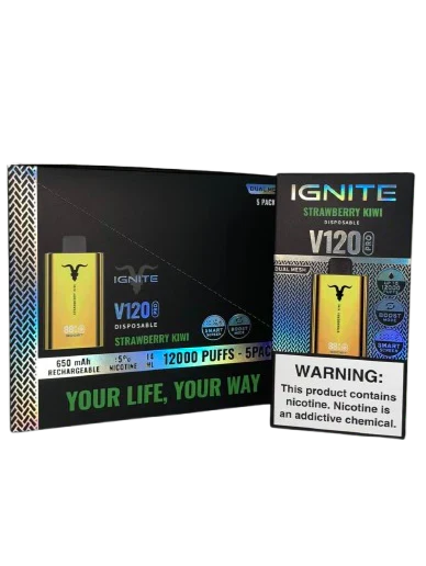 CAIXA COM 10 UNIDADES - IGNITE 12 MIL PUFFS! 🔥