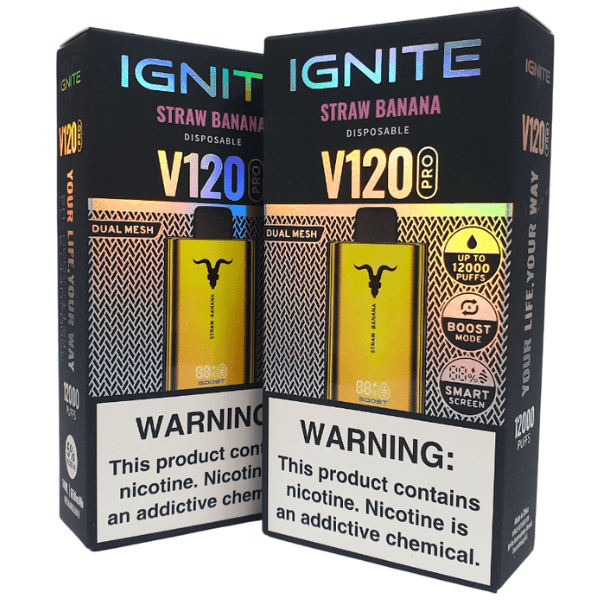 CAIXA COM 10 UNIDADES - IGNITE 12 MIL PUFFS! 🔥